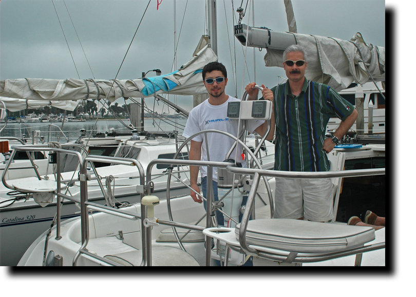 Mike and Joseph Sail